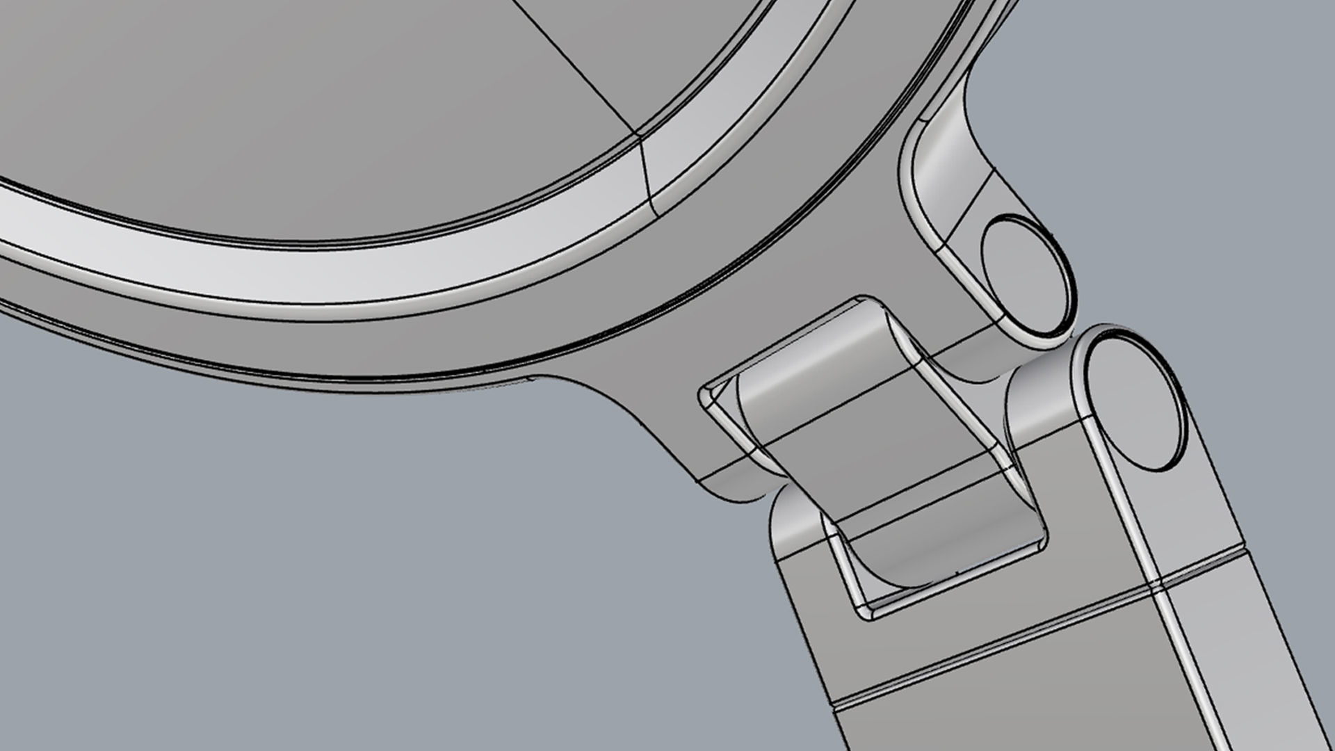 Momax QL8 Smart Desk Lamp Black 3D model_21