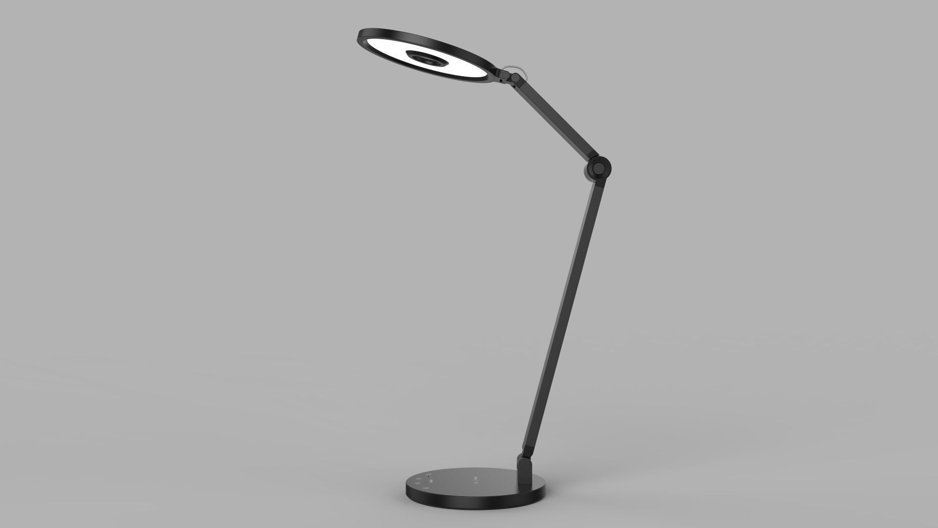 Momax QL8 Smart Desk Lamp Black 3D model_8