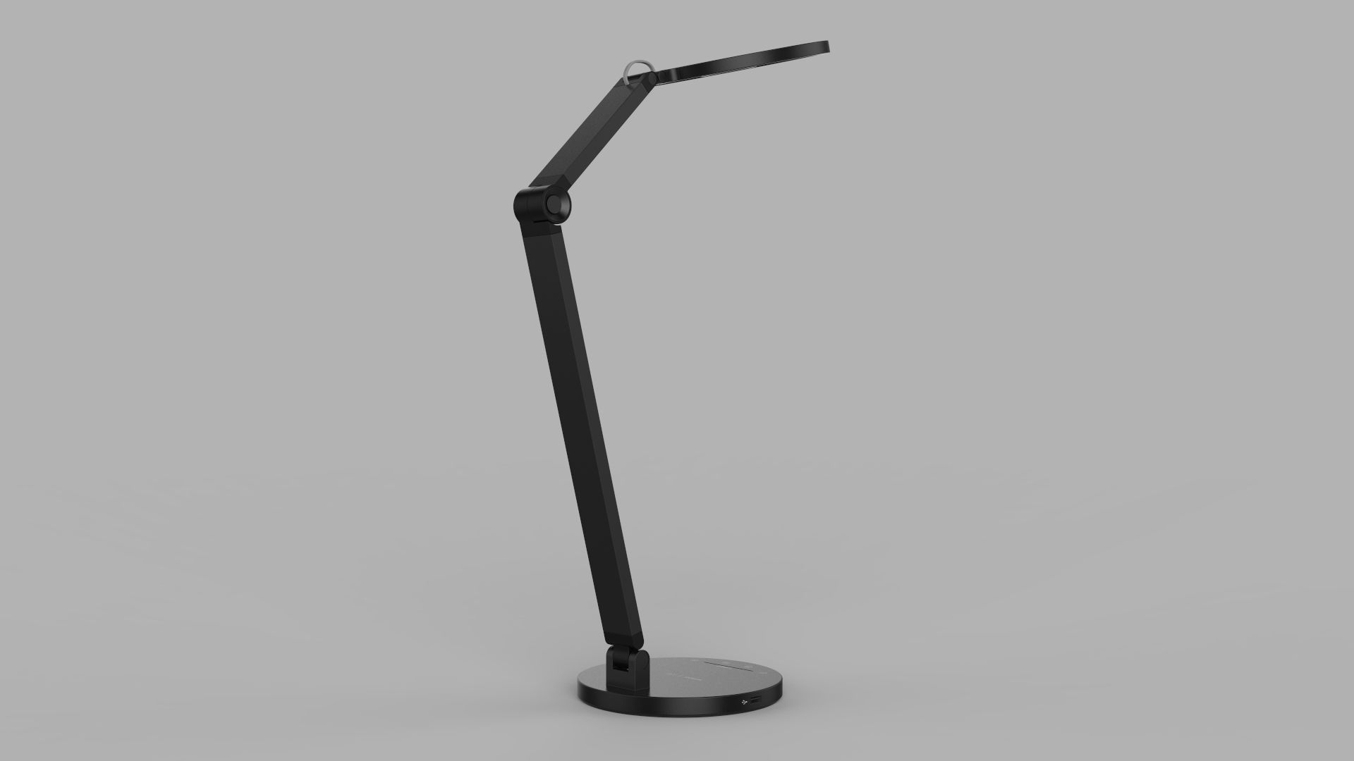 Momax QL8 Smart Desk Lamp Black 3D model_5