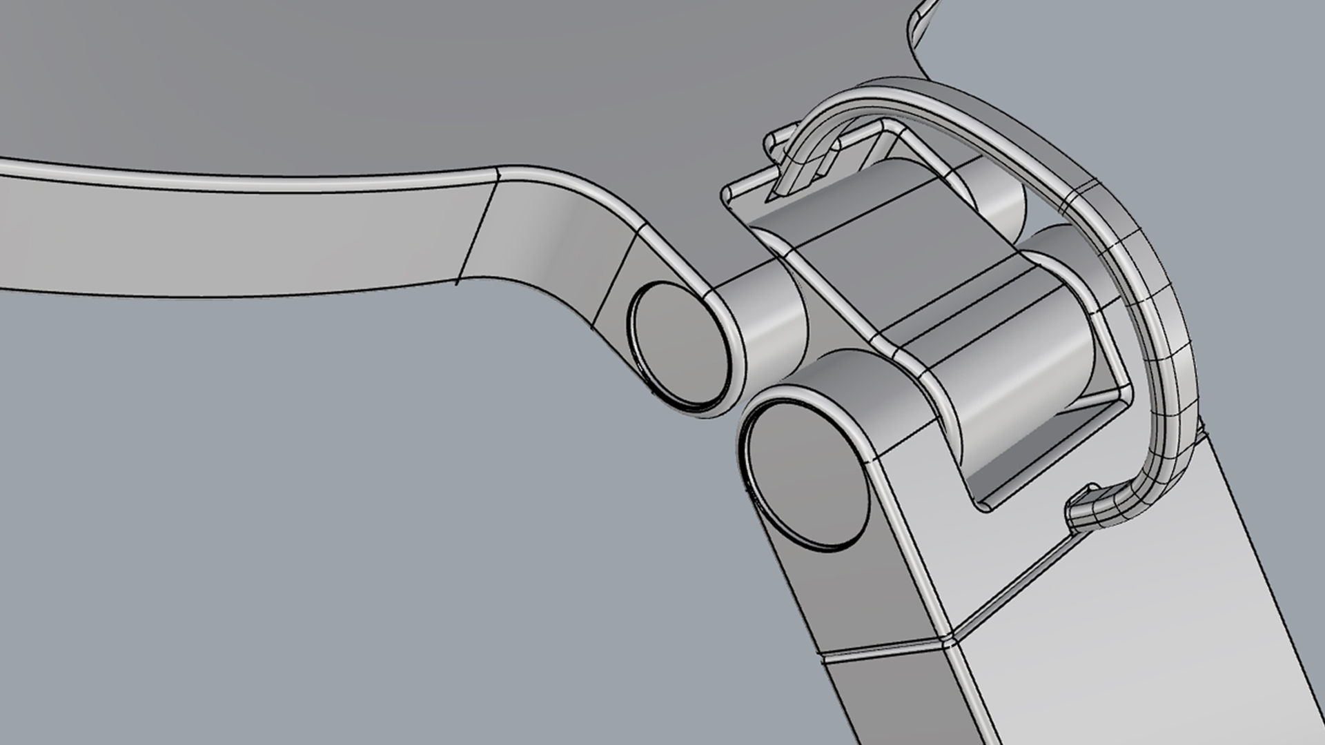 Momax QL8 Smart Desk Lamp Black 3D model_20