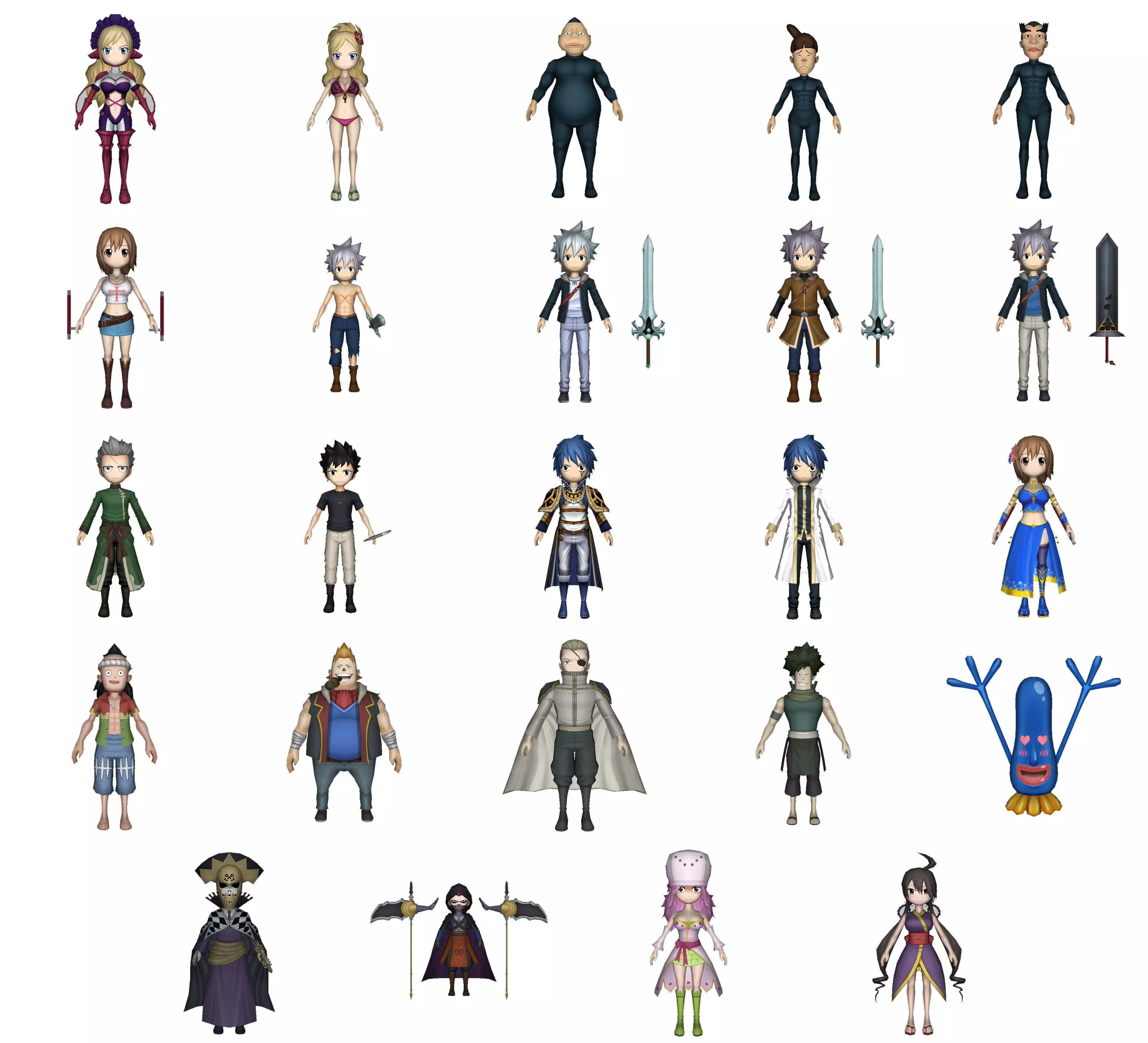 Collection Game ready pack 14 Low-poly 3D model_0