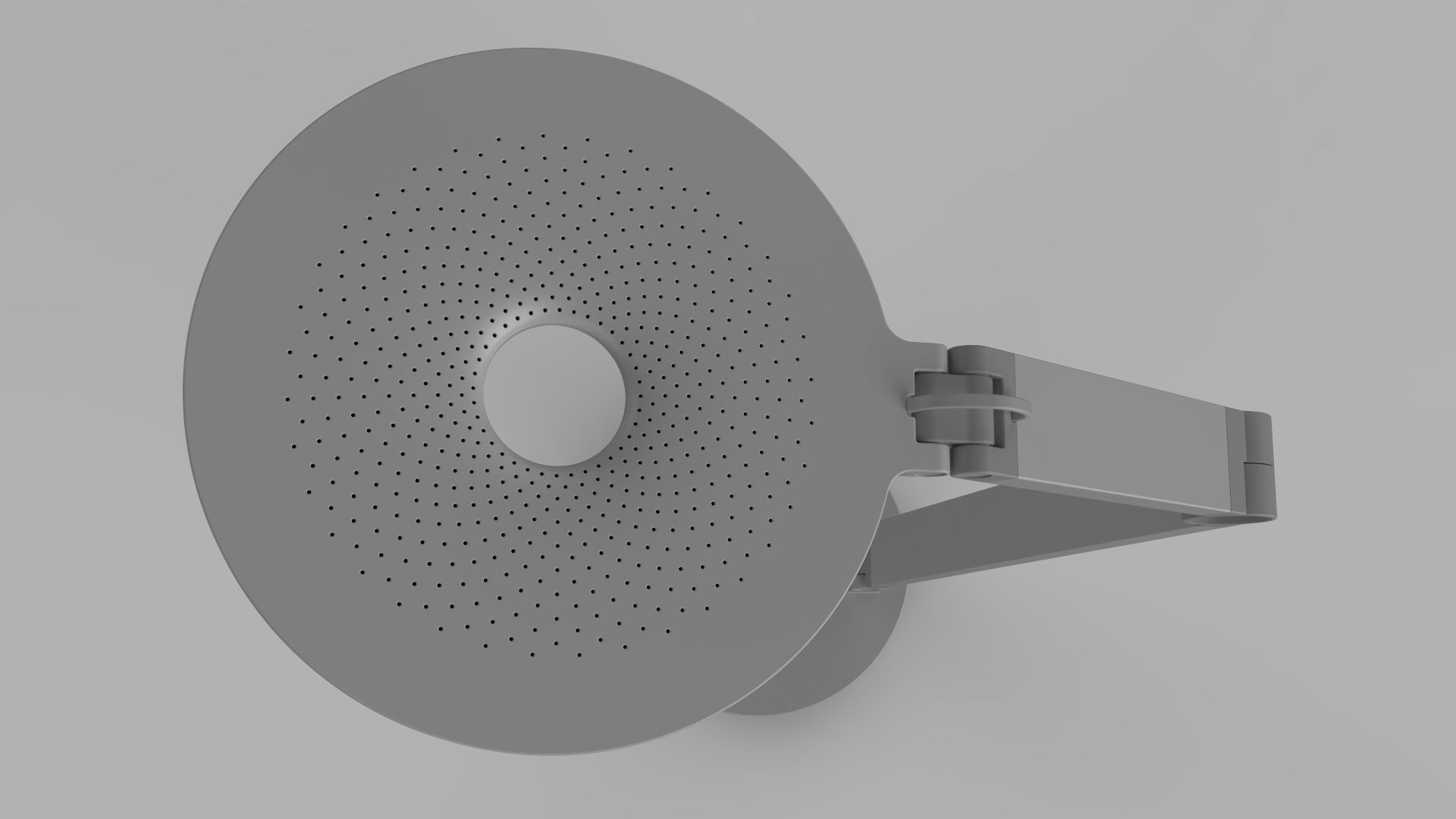 Momax QL8 Smart Desk Lamp Light Gray 3D model_10