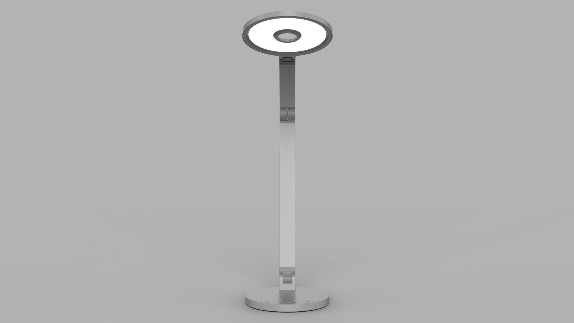 Momax QL8 Smart Desk Lamp Light Gray 3D model_2