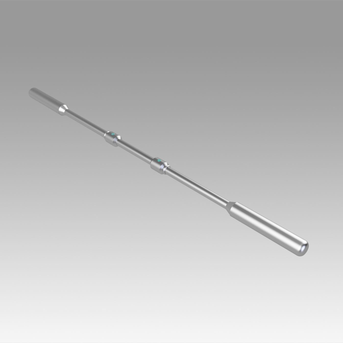 Final Fantasy Aerith Cosplay Weapon Prop 3D print model_9