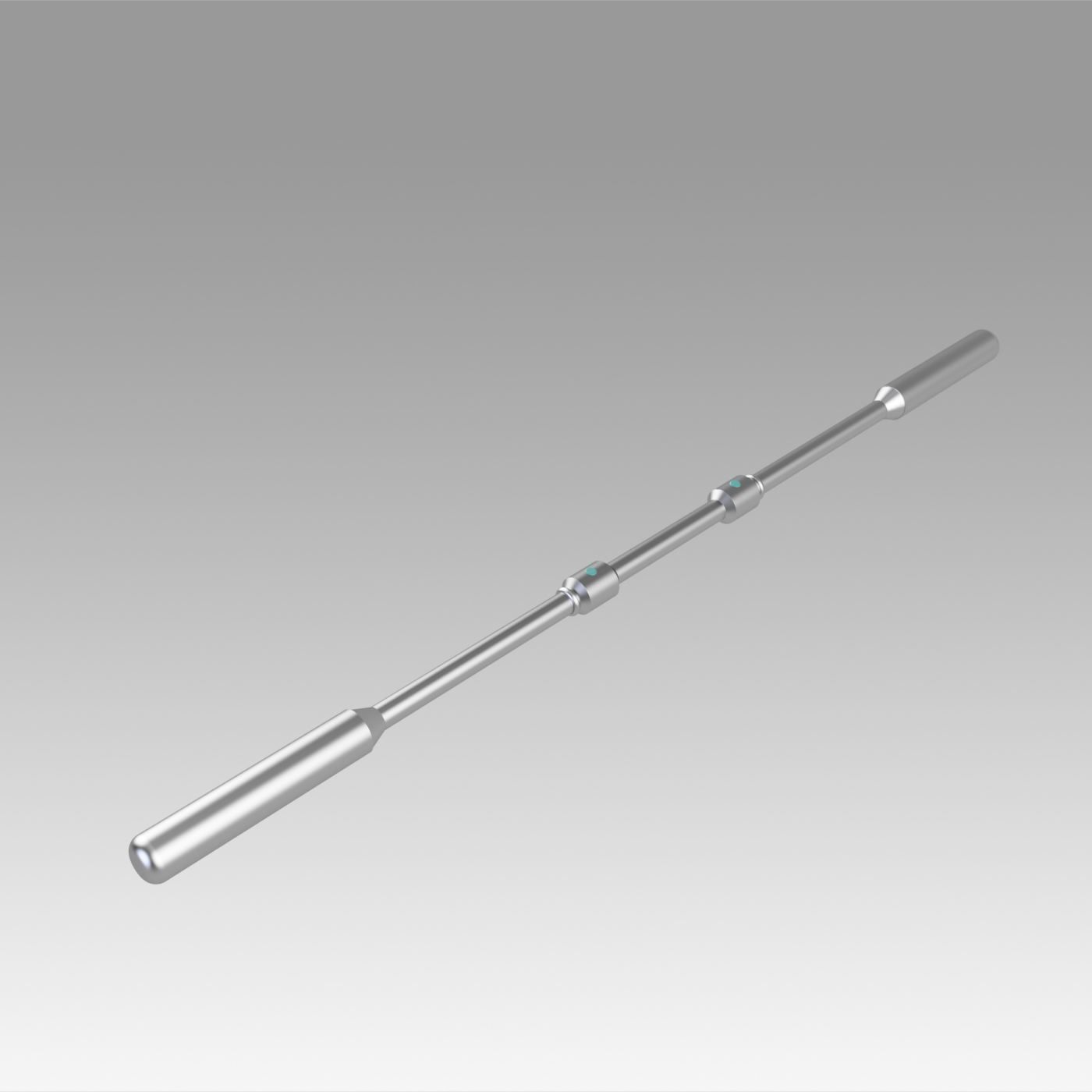 Final Fantasy Aerith Cosplay Weapon Prop 3D print model_3