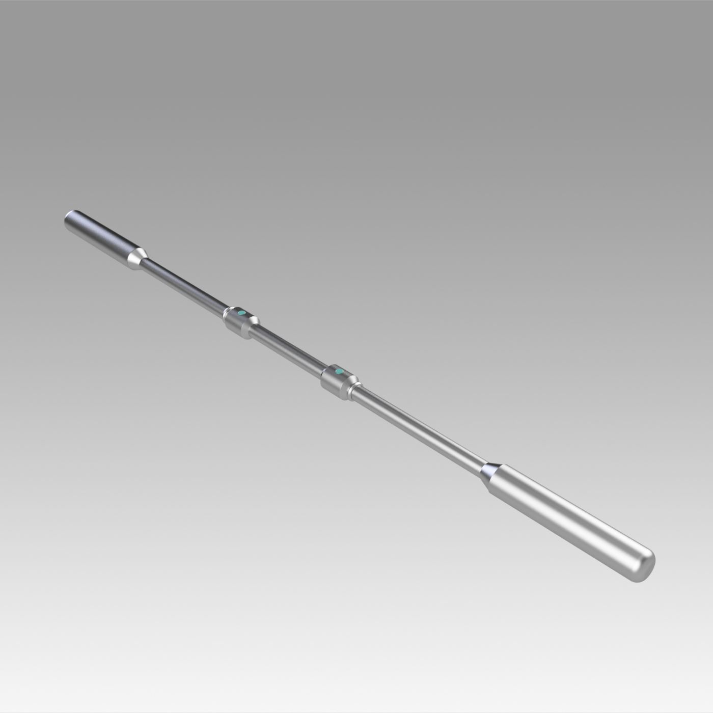 Final Fantasy Aerith Cosplay Weapon Prop 3D print model_5