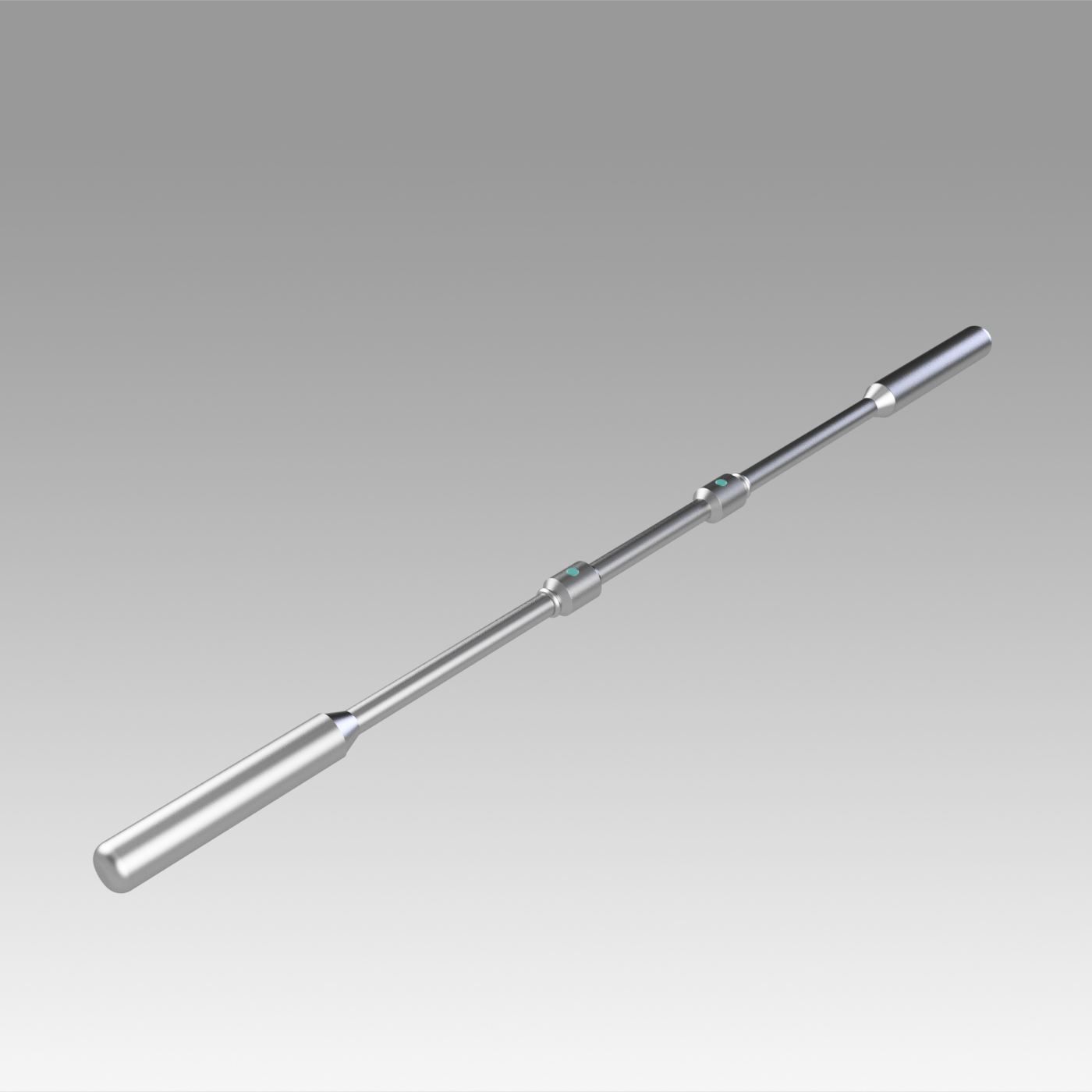 Final Fantasy Aerith Cosplay Weapon Prop 3D print model_7