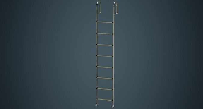 Ladder 3A Low-poly 3D model