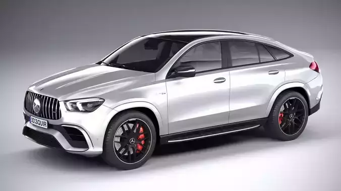 Mercedes-Benz GLE 63 AMG Coupe 2021 3D model