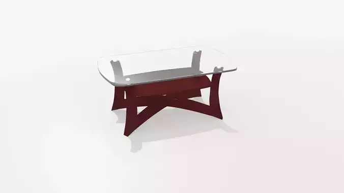 Center Table Low-poly 3D model