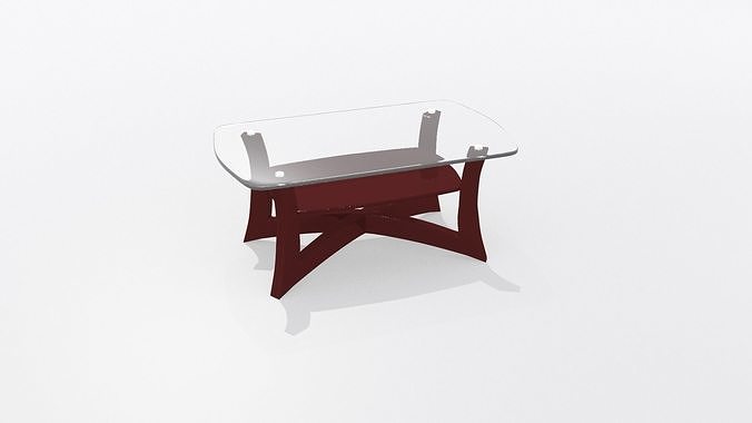 Center Table Low-poly 3D model