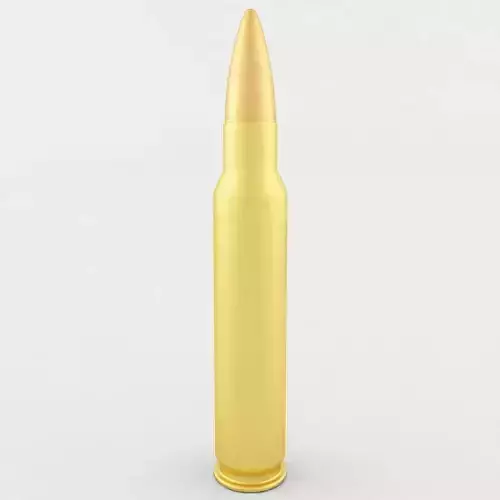 5 56x45 NATO Cartridge 3D model