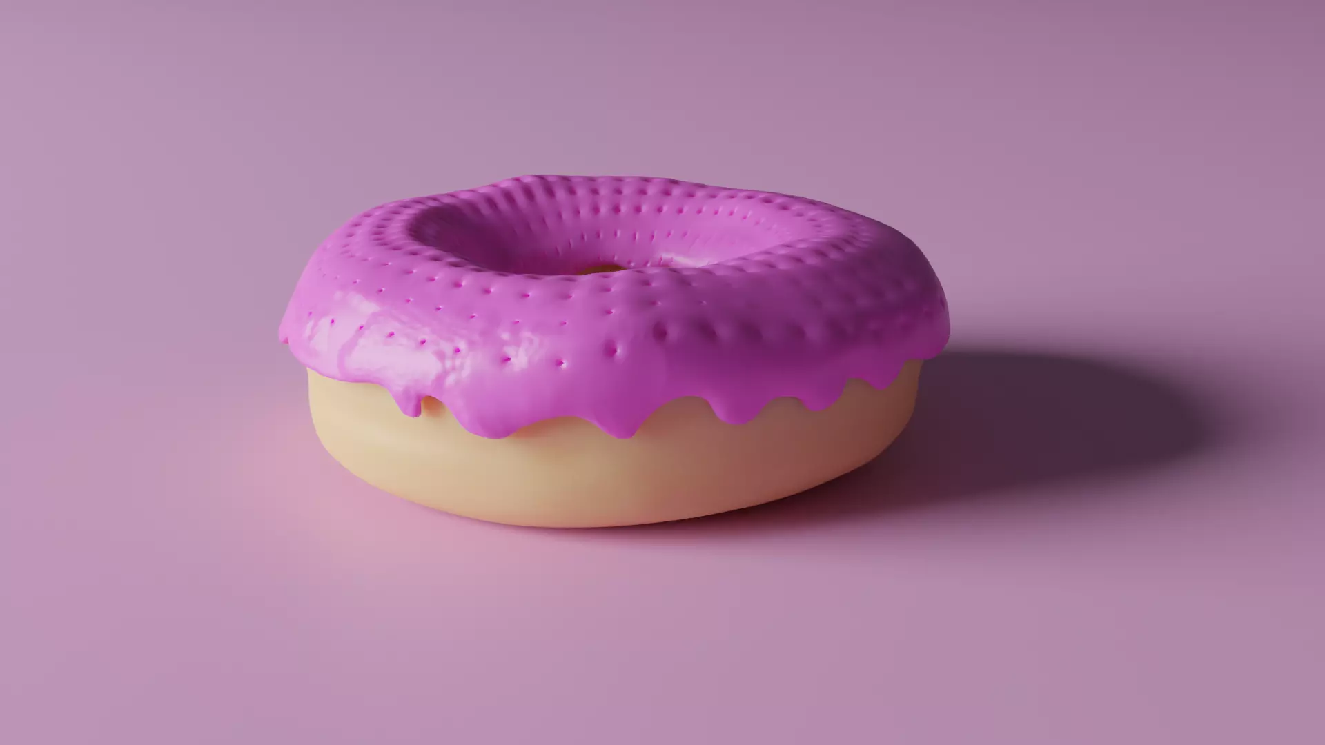 Donut 3D model_0