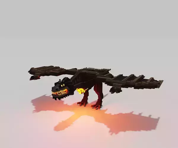 Voxel Dragon