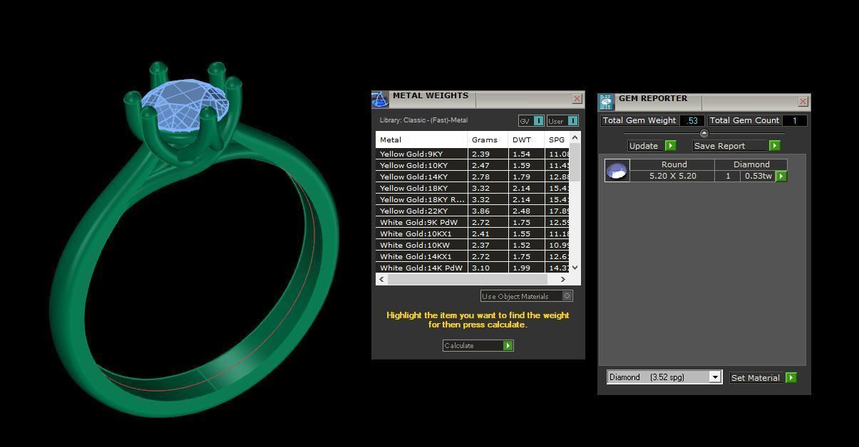 Ring 61 3D print model_7