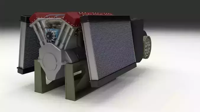 T-34 Engine and Transmission Full