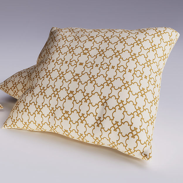 Contemporary Cushion 3D model_2