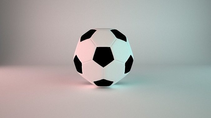 Soccer Ball Free low-poly 3D model