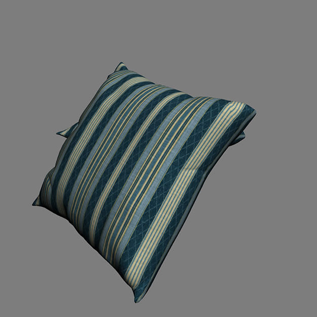 Contemporary Cushion 3D model_3