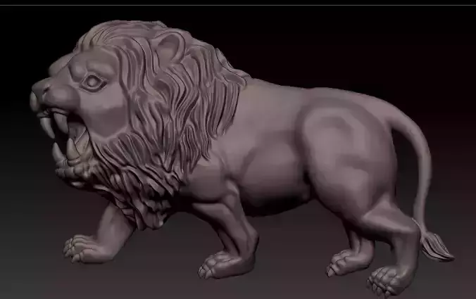 lion pendant