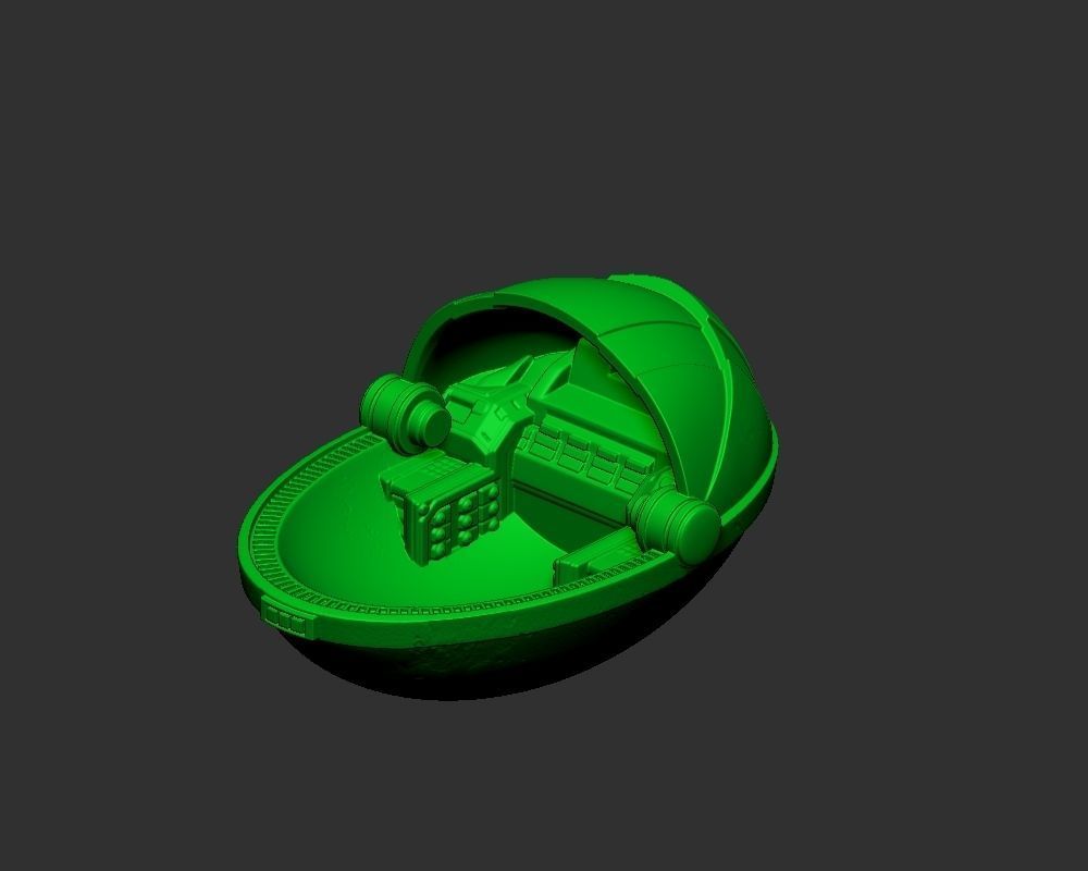 Baby Pod 3D print model_3