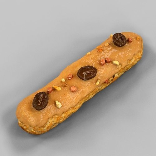 25 Sweets and Pastry Collection Low-poly 3D model 4