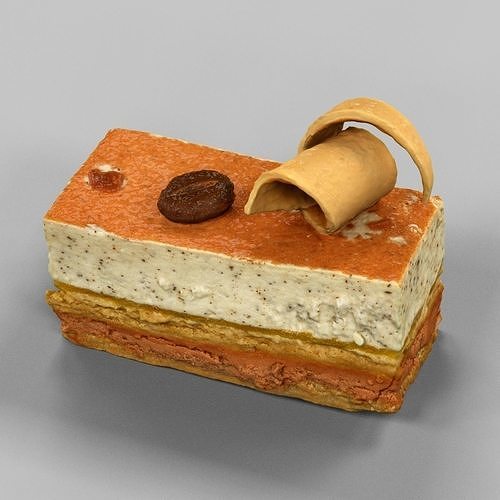 25 Sweets and Pastry Collection Low-poly 3D model 6