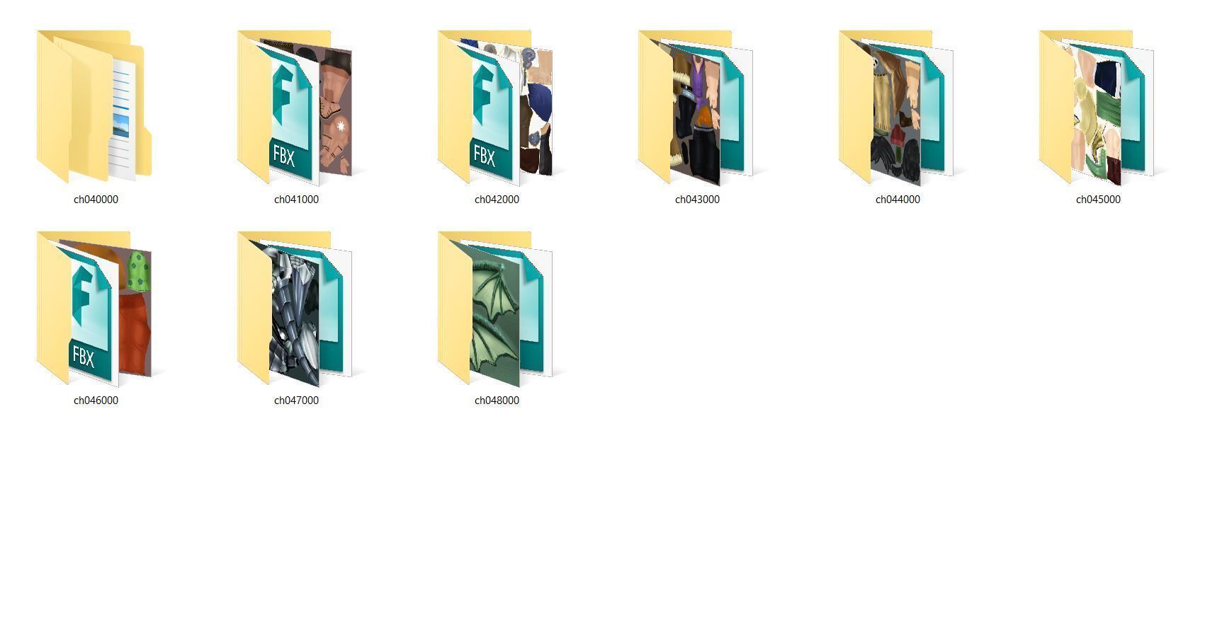 Collection Game ready pack 6 characters from pokemon Low-poly 3D model_1