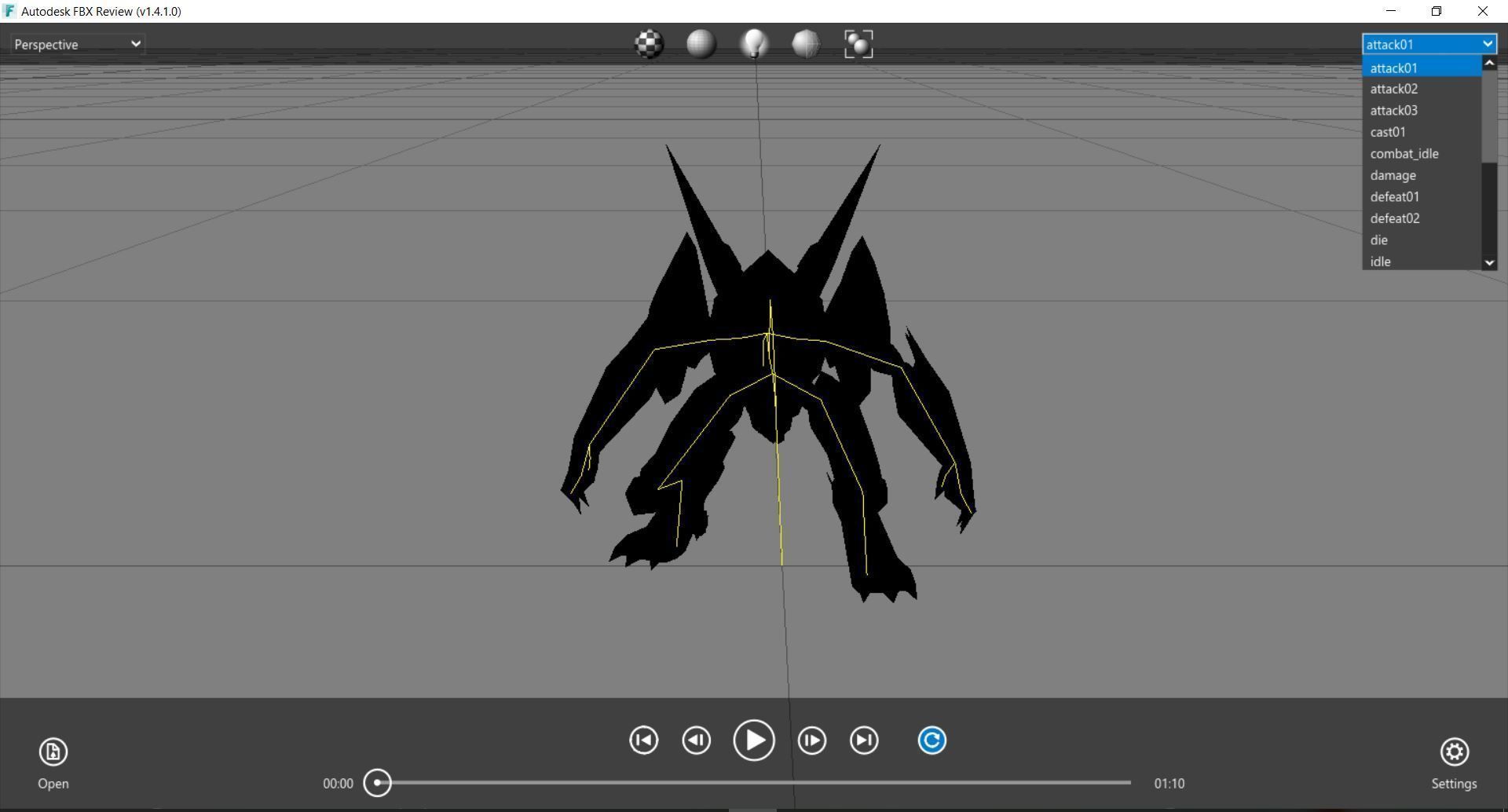 Collection Game ready pack 6 characters from pokemon Low-poly 3D model_5
