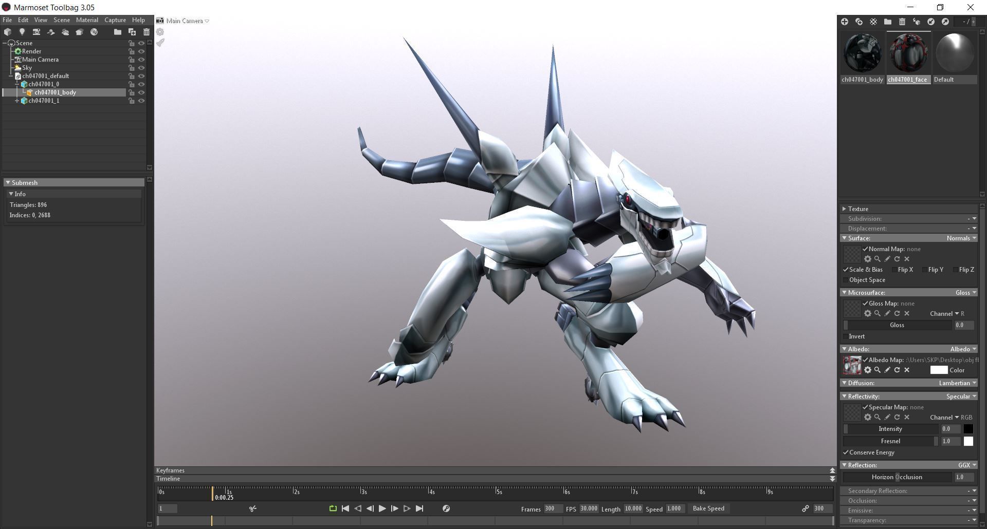 Collection Game ready pack 6 characters from pokemon Low-poly 3D model_9