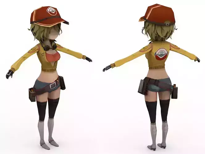 Cartoon Game-ready 03