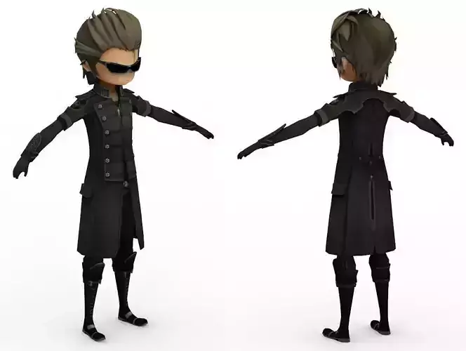 Cartoon Game-ready 12