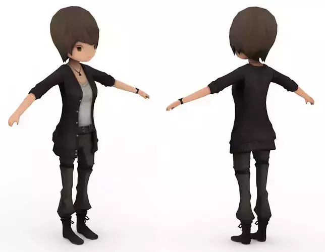 Cartoon Game-ready 15