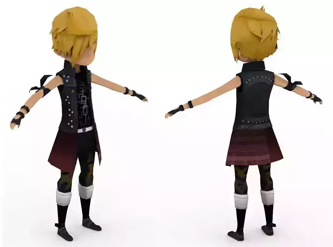 Cartoon Game-ready 17