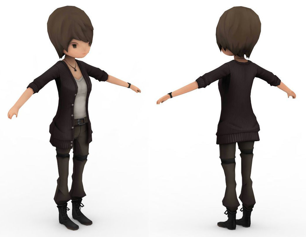 Collection Cartoon Game-ready  - 20 model Low-poly 3D model_7