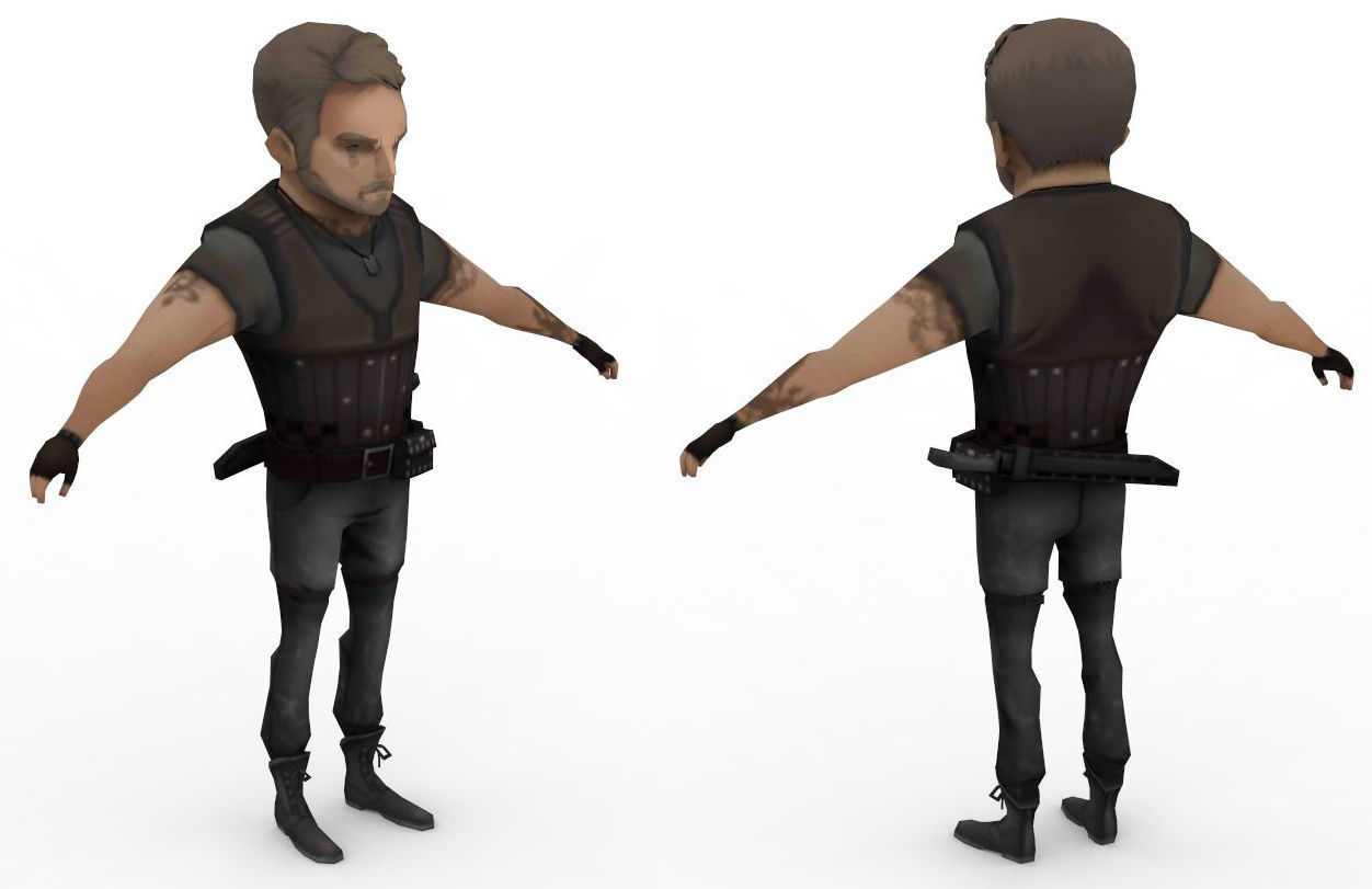 Collection Cartoon Game-ready  - 20 model Low-poly 3D model_18