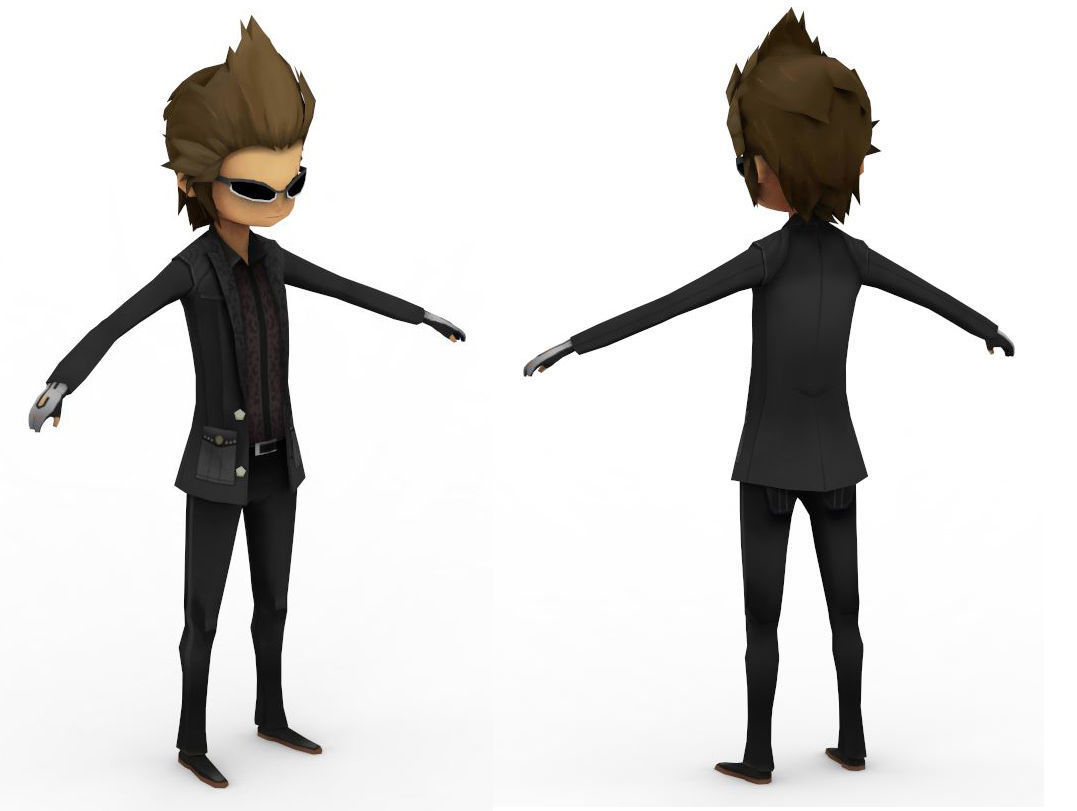 Collection Cartoon Game-ready  - 20 model Low-poly 3D model_3