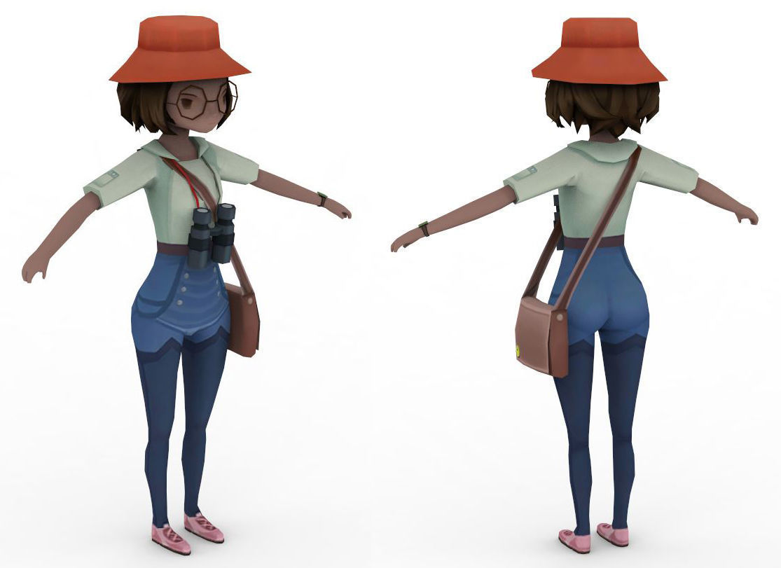 Collection Cartoon Game-ready  - 20 model Low-poly 3D model_12