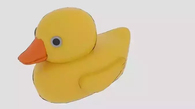 Duckling rubber duck toy