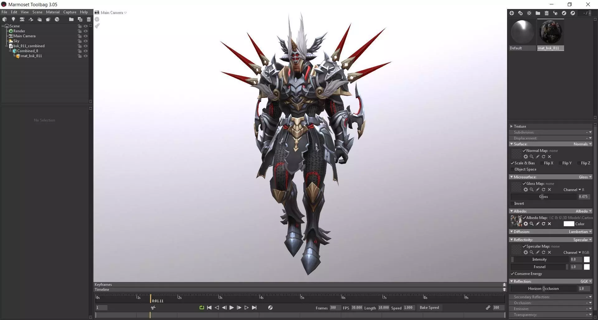 Free Character Game ready  Free low-poly 3D model_0