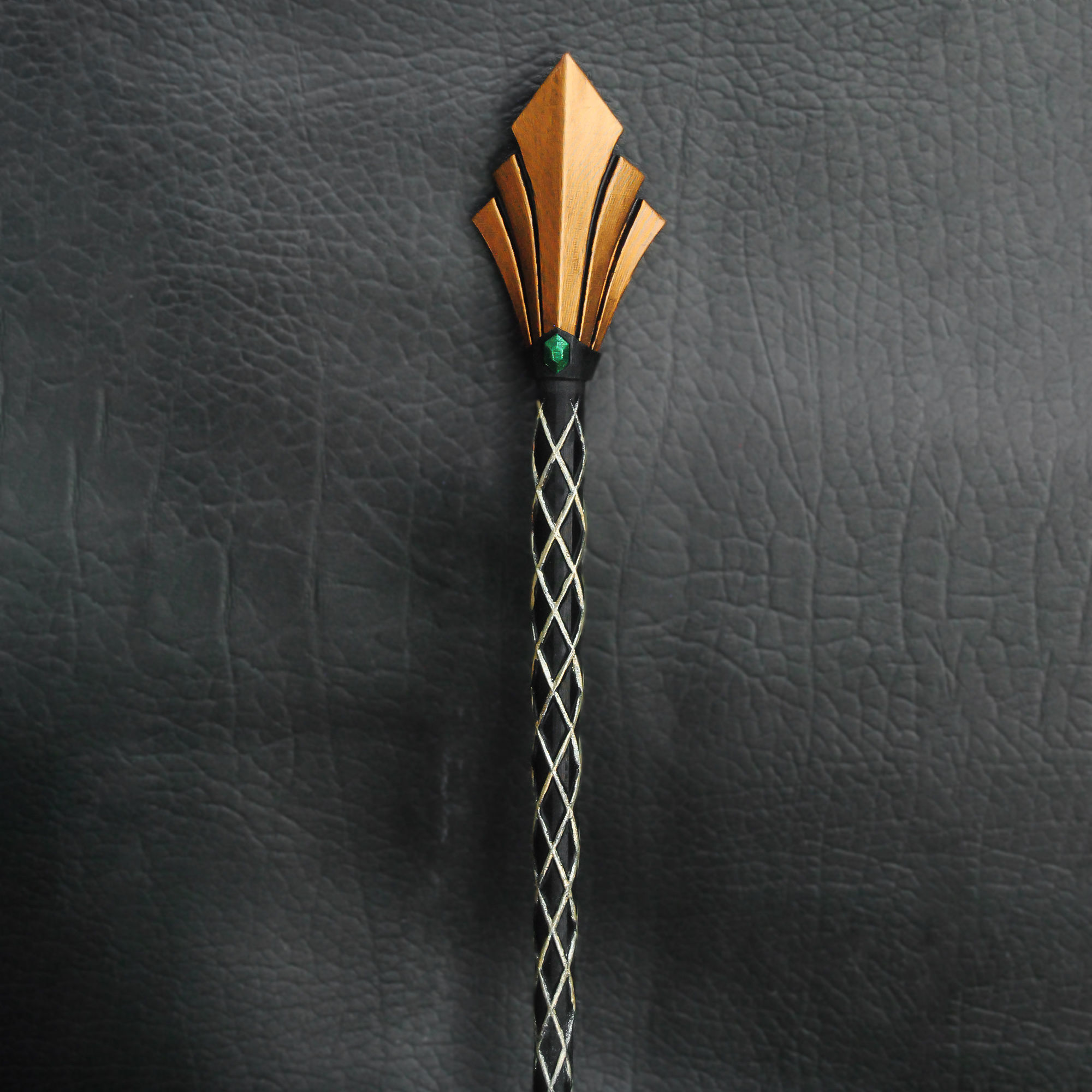 Art Deco Magic Wand - Harry Potter  3D print model_3