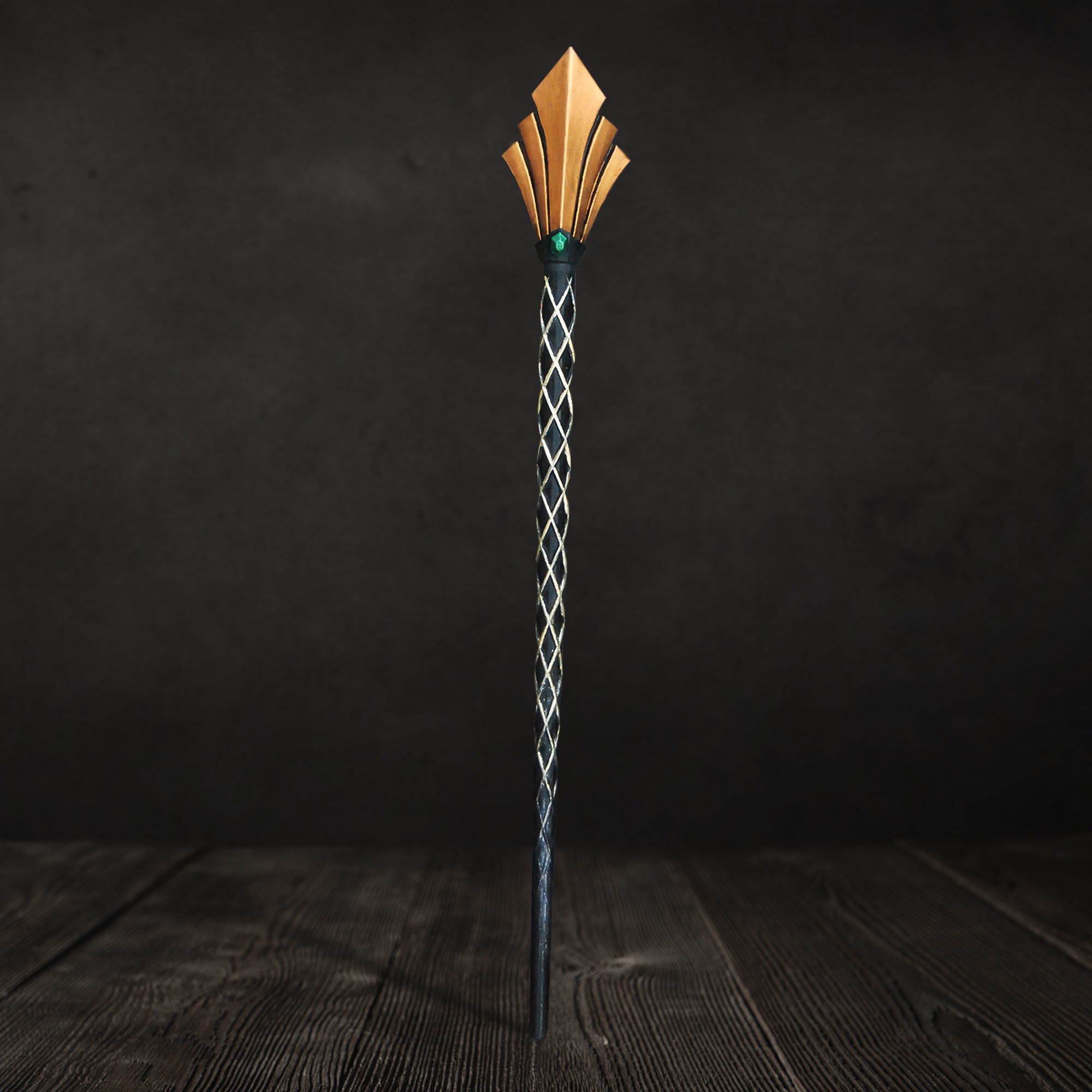 Art Deco Magic Wand - Harry Potter  3D print model_1