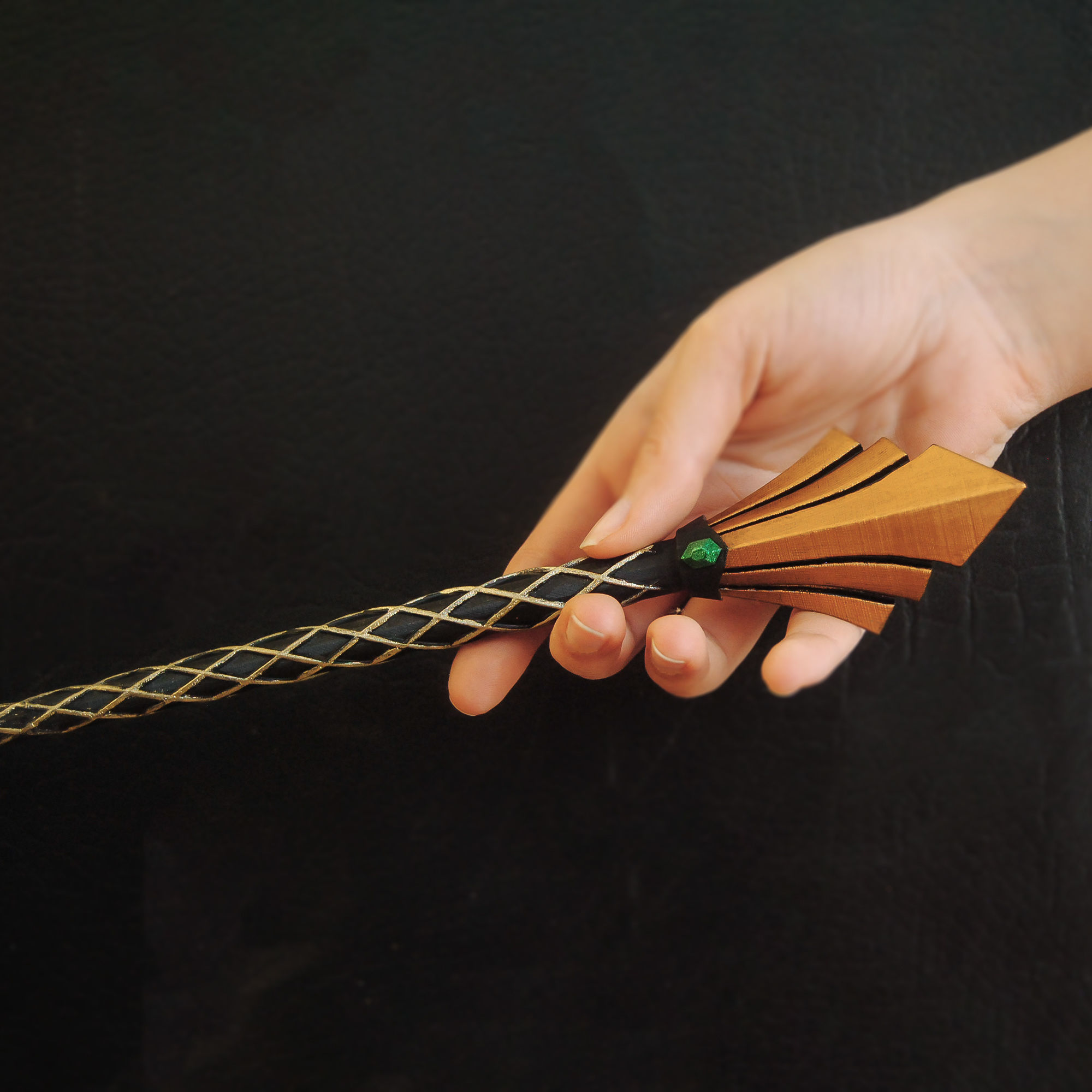 Art Deco Magic Wand - Harry Potter  3D print model_2