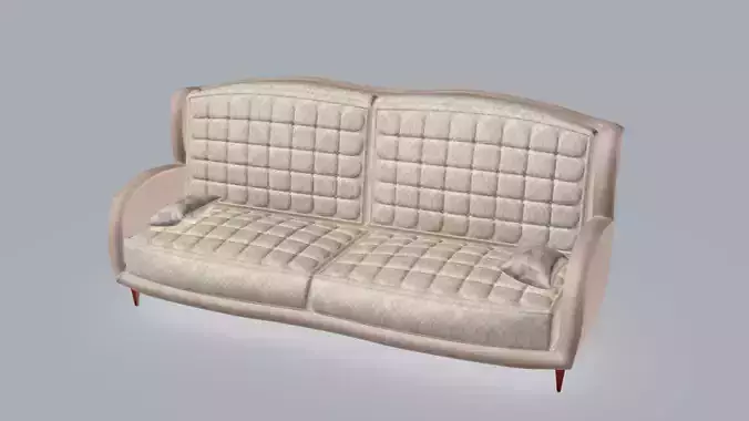 Chesterfield Vintage Smooth Sofa
