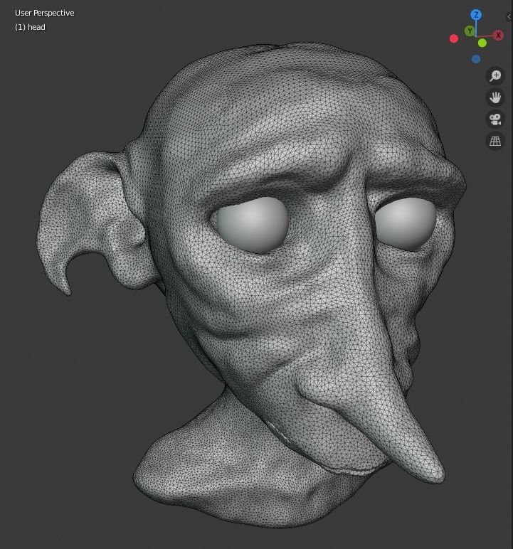 Dobby from Harry Potter 3D print model_4