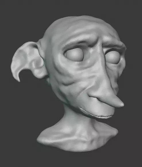 Dobby from Harry Potter 3D print model_0