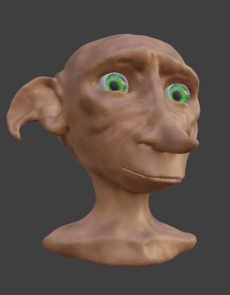 Dobby from Harry Potter 3D print model_1