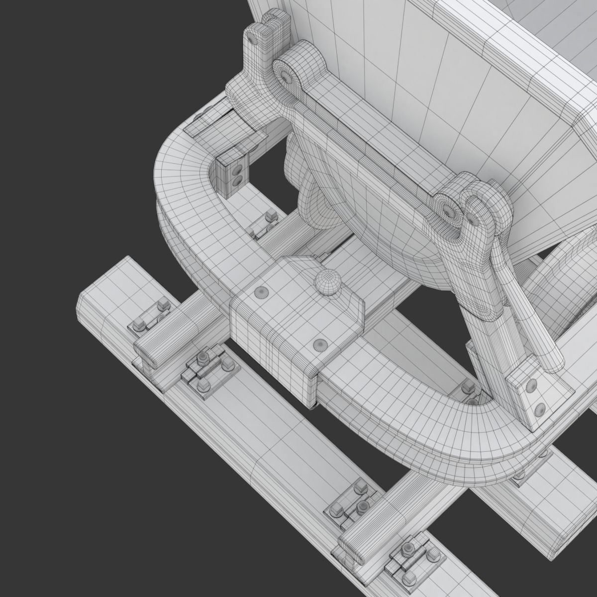 Mining Cart 3D model_31