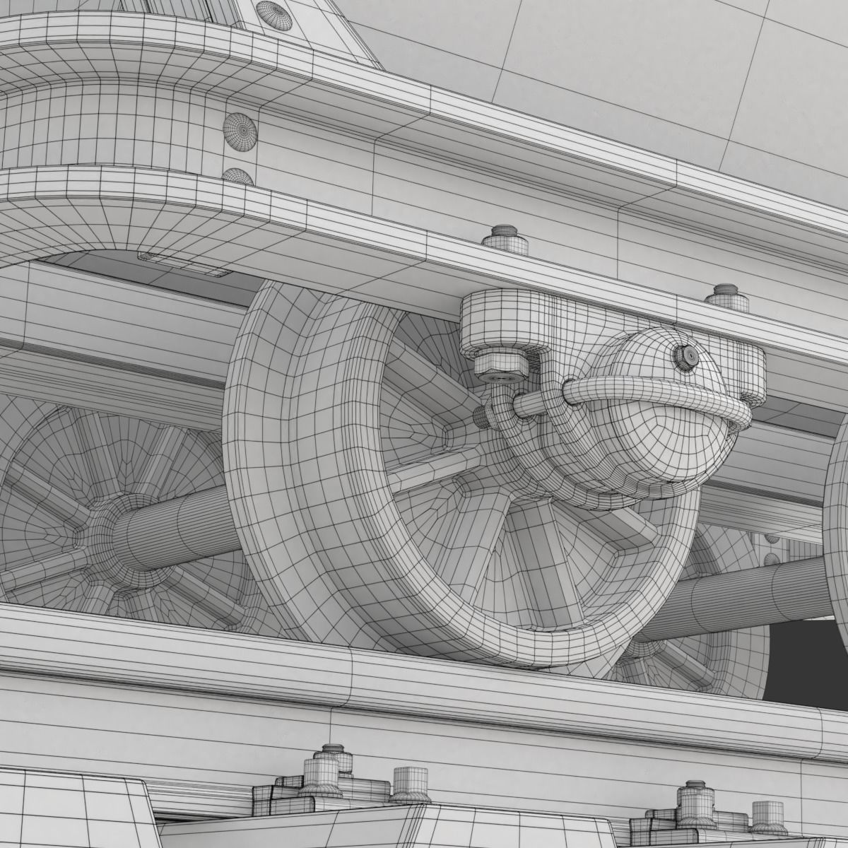 Mining Cart 3D model_30