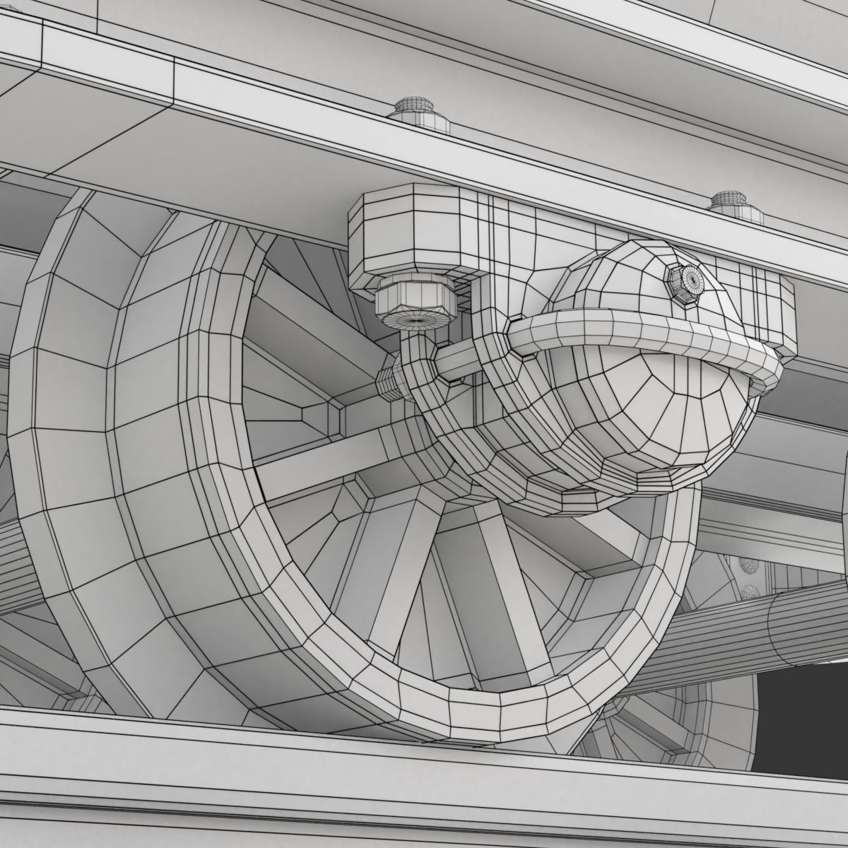 Mining Cart 3D model_25